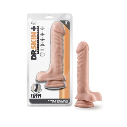 Dildo Dr. Skin 9" con ventosa