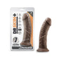 Dildo Triple Densidad Thick Dr. Skin 8 Chocolate