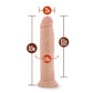 Dildo Triple Densidad Thick Dr. Skin 9"