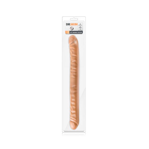 Dildo Doble 45 cm. Mocha – Dr. Skin - Secret Spot