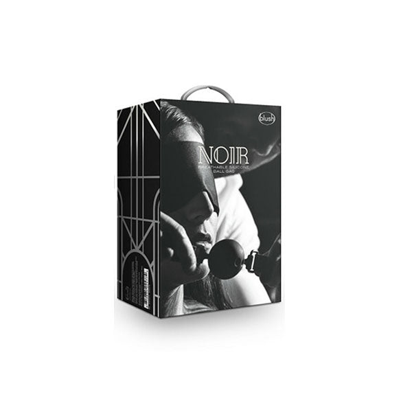 Mordaza Ball Gag Transpirable – Noir - Secret Spot
