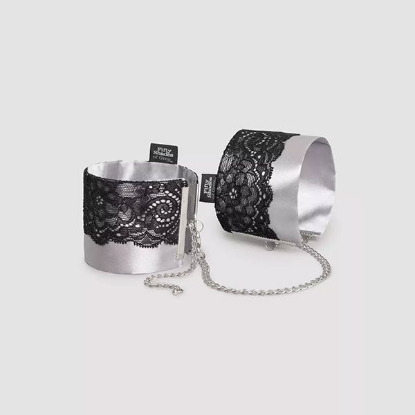 Muñequeras De Saten y Encaje – 50 Sombras De Grey - Secret Spot