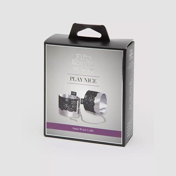 Muñequeras De Saten y Encaje – 50 Sombras De Grey - Secret Spot