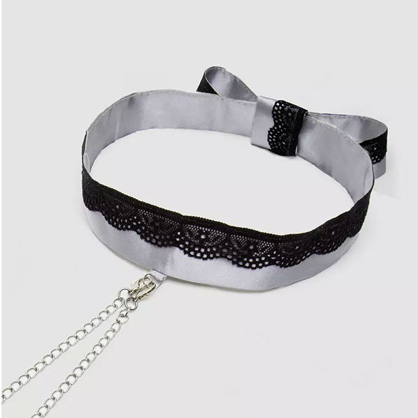 Kit Pinzas y Collar De Saten – 50 Sombras De Grey - Secret Spot