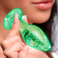 Plug Anal De Vidrio Fluorescente Mediano - Secret Spot