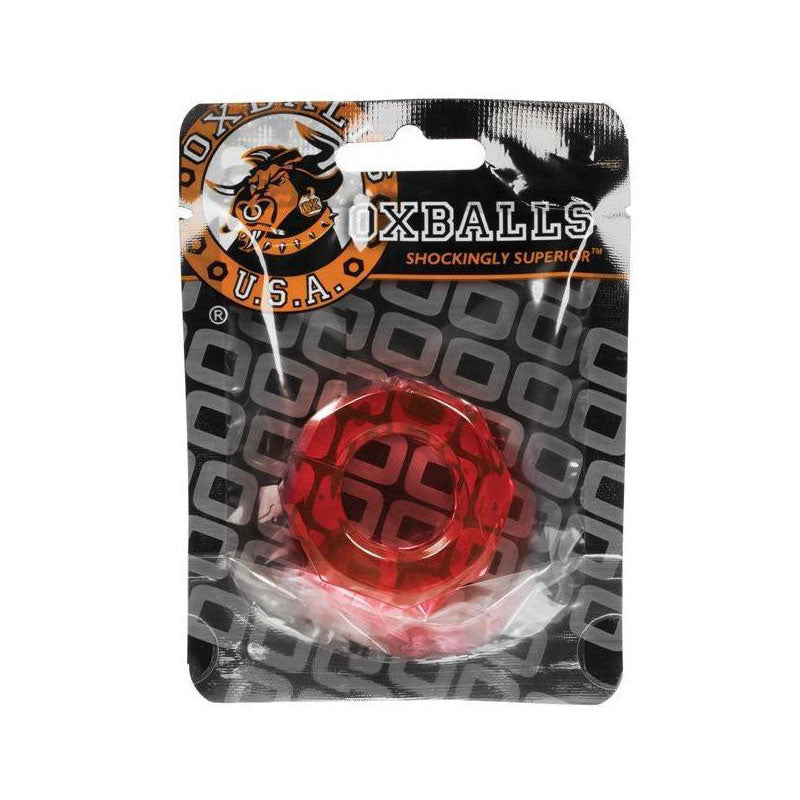 Atomic Jock Humpballs Cockring Rojo (Testiculos) - Secret Spot