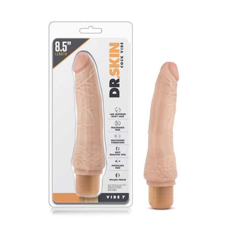 Vibrador Realista Cock Vibe 7 Dr. Skin - Secret Spot